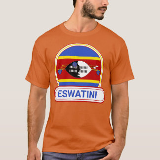T-shirt Drapeau Eswatini