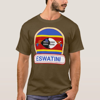 T-shirt Drapeau Eswatini
