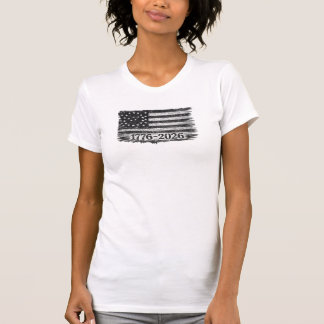 T-shirt Drapeau États-Unis 1776-2026 