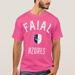 T-shirt Drapeau Faial Açores