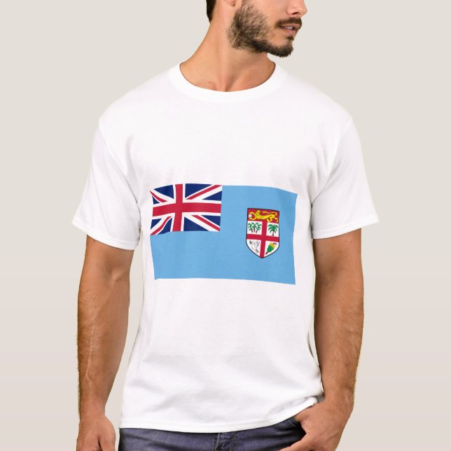 T-shirt Drapeau Fidji (Devant)