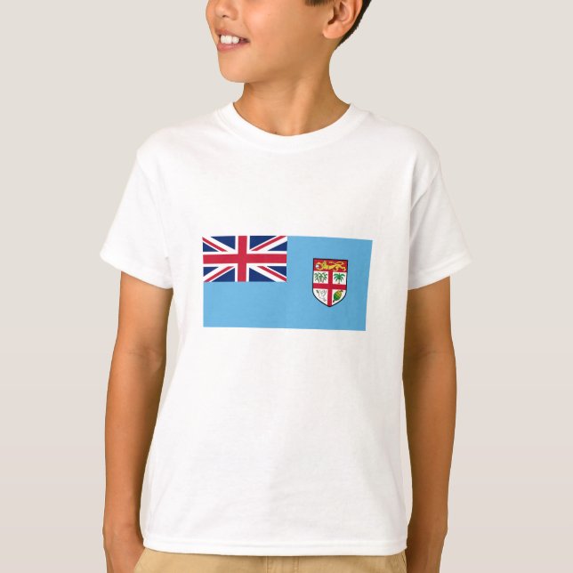 T-shirt Drapeau Fidji (Devant)