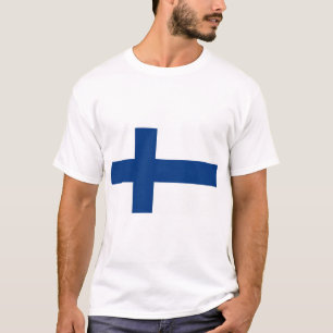 T-shirt Drapeau finlandais