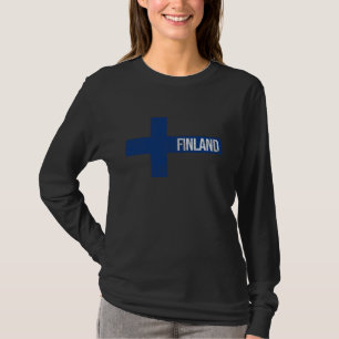 T-SHIRT DRAPEAU FINLANDAIS FINLANDE SCANDINAVIE NORDIQUE C