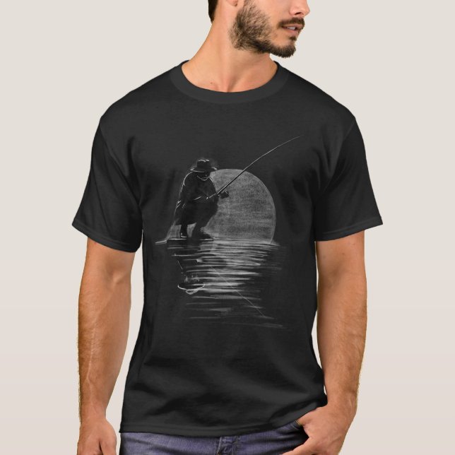 T-shirt Drapeau Fishing USA 250 (Devant)