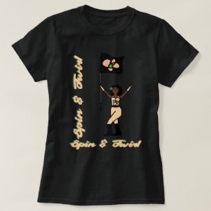 T-Shirt Drapeau Fleur de Pêche