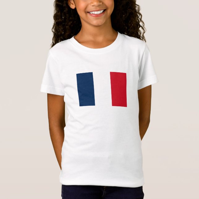 T-Shirt Drapeau français (Devant)