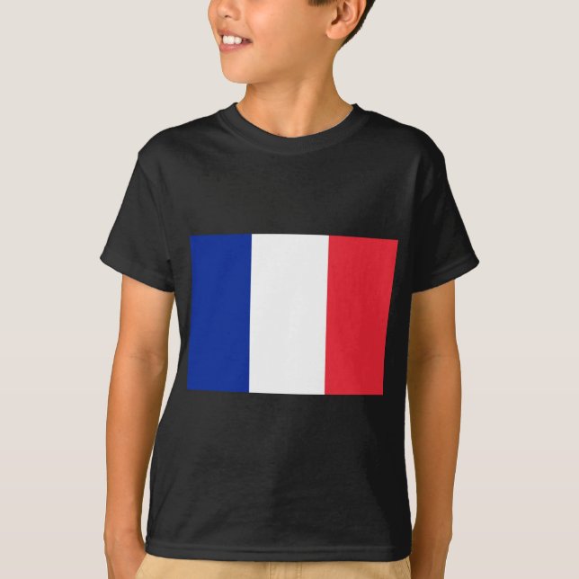 T-shirt Drapeau français (Devant)
