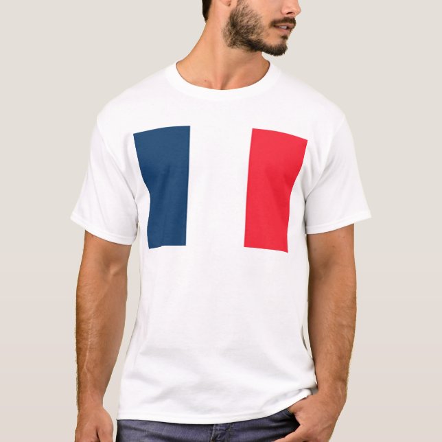 T-shirt Drapeau français (Devant)