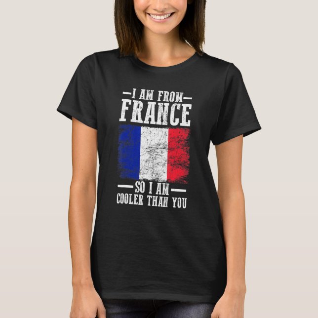 T-shirt Drapeau français (Devant)