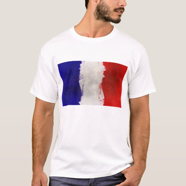 T-shirt Drapeau français (Devant)