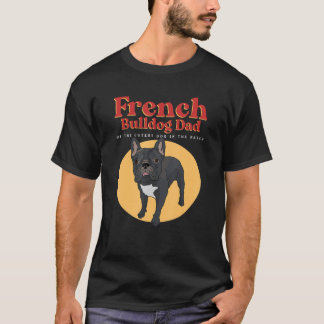 T-shirt Drapeau Français De Chien De Chien De Coupe França
