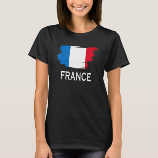 T-shirt Drapeau Français de France pour Hommes Femmes Enfa