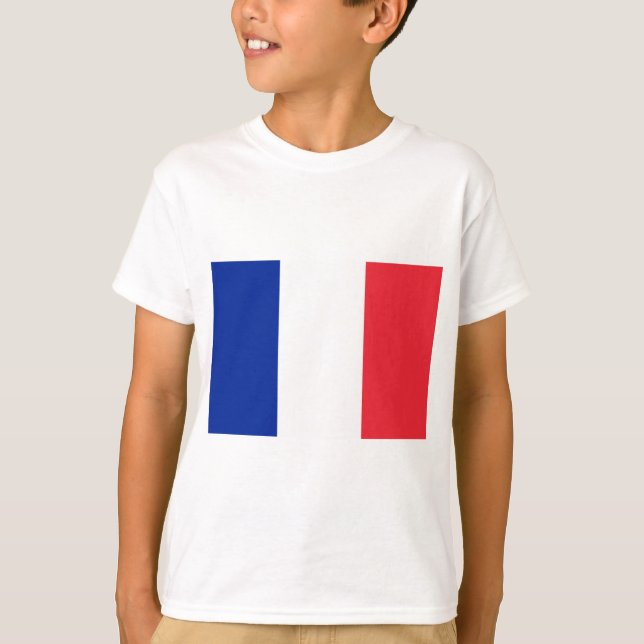 T-shirt Drapeau français (France) (Devant)