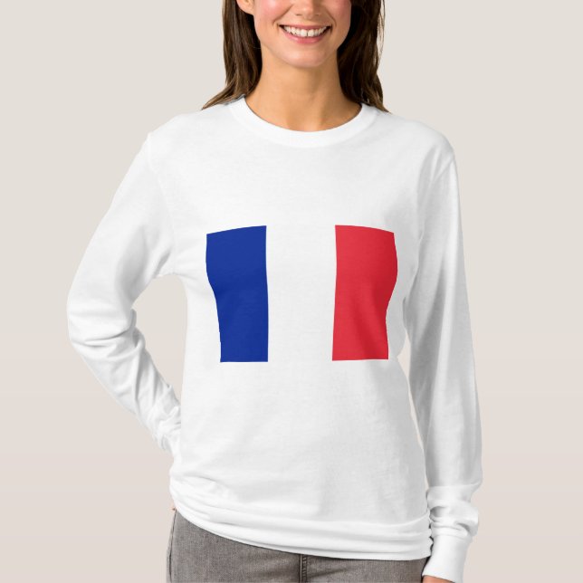 T-shirt Drapeau français (France) (Devant)