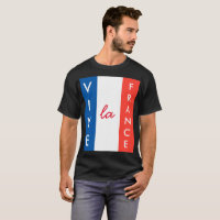 Drapeau français Vive La France personnalisable