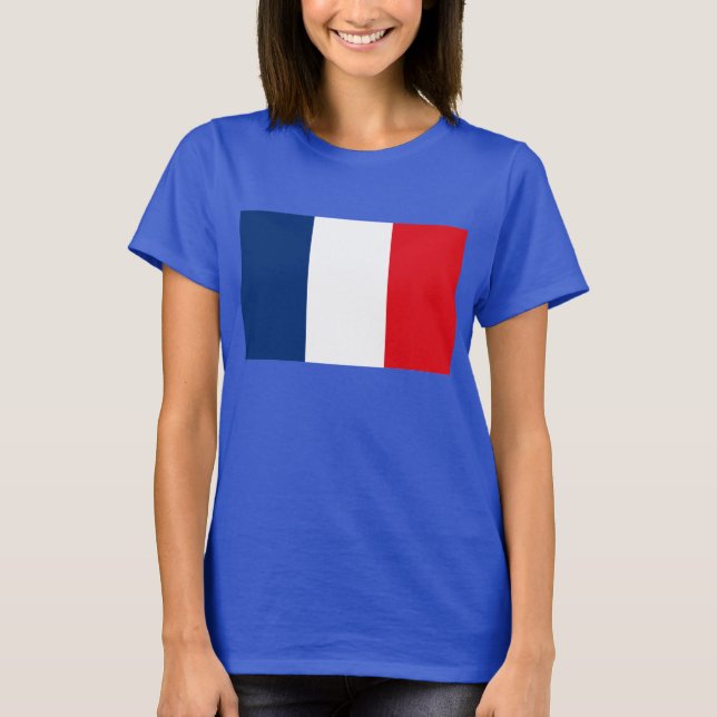T-shirt Drapeau France (Devant)