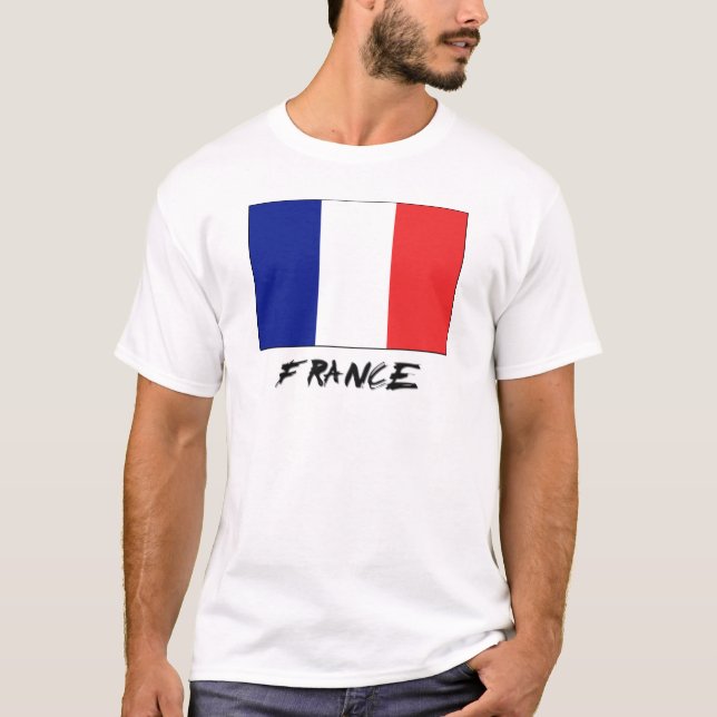 T-shirt Drapeau France (Devant)