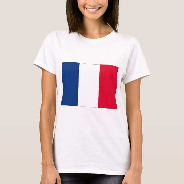 T-shirt Drapeau France (Devant)