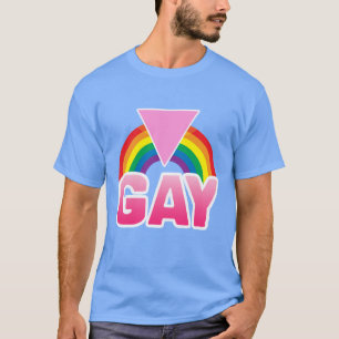 T-SHIRT DRAPEAU GAI D'ARC-EN-CIEL