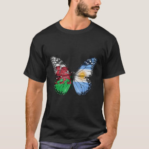 T-shirt Drapeau gallois argentin