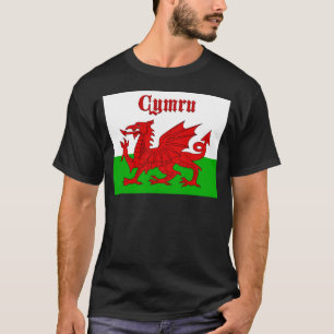 T-shirt Drapeau gallois Cymru