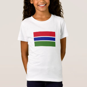 T-Shirt Drapeau Gambie