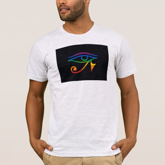 T-shirt Drapeau Gay Goth Pride (Devant)