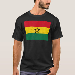 T-shirt Drapeau ghanéen Ghana Fierté Drapeau ghanéen 1