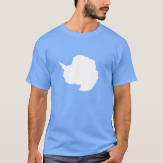 T-shirt Drapeau Graham Bartram Antarctique bleu blanc