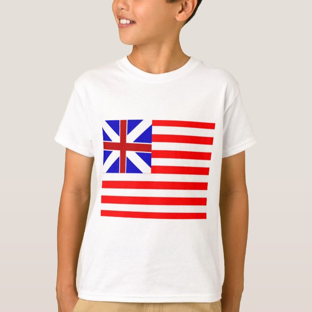 T-shirt Drapeau grand des syndicats (Devant)