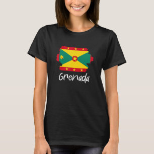 T-shirt Drapeau grenadien Grenade 2