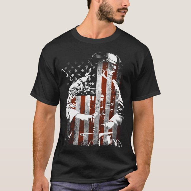 T-shirt Drapeau guerrier Tee (Devant)