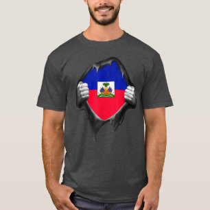 T-shirt Drapeau Haïti T 