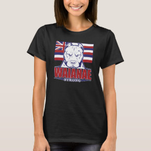 T-shirt Drapeau hawaïen de Waianae Strong Hawaii, Hawaii 