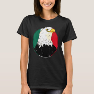 T-shirt Drapeau Hecho En Mexique Rouge Vert Et Blanc Mexic