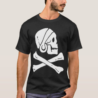 T-shirt Drapeau Henry Avery Pirate non illustré