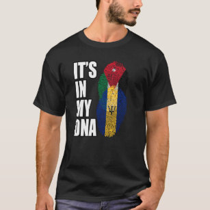 T-shirt Drapeau Héritage De L'ADN Mélangé Jordanien Et Bar