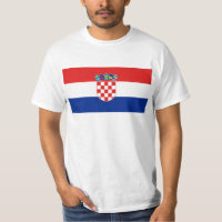 Drapeau heure Hrvatska de la Croatie
