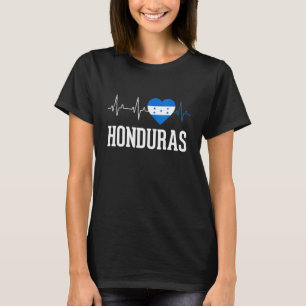T-shirt Drapeau Honduras Catracho Dna Hondureños Tegucigal