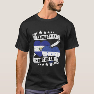 T-shirt Drapeau hondurien du Salvador Honduras Y El Salvad