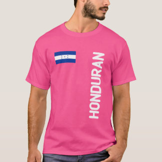 T-shirt Drapeau hondurien Et Racines honduriennes