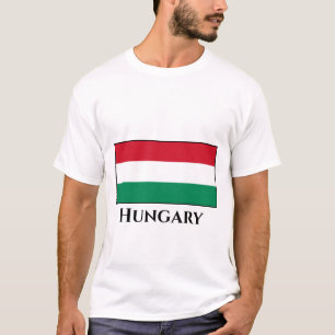 T-shirt Drapeau hongrois