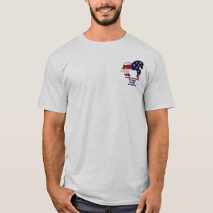 T-shirt Drapeau horse1, logo bleu