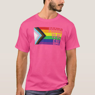 T-shirt Drapeau Humain Lgbtqia+ Lgbtq+ Fier D'Être Gay L