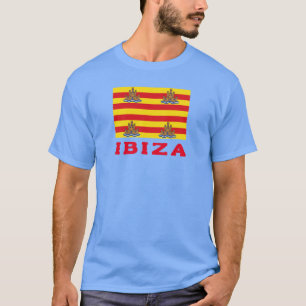 T-shirt Drapeau Ibiza, ESPAGNE