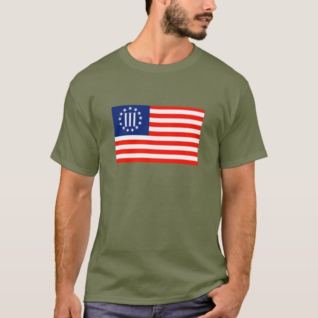 T-shirt Drapeau III (Devant)
