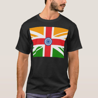 T-shirt Drapeau indien anglo