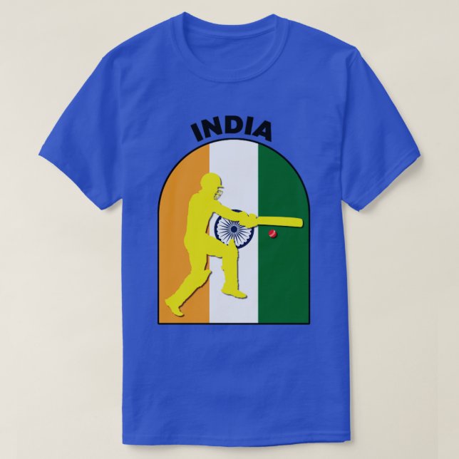 T-shirt Drapeau indien de tireur (Design devant)