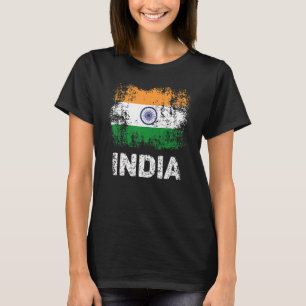 T-shirt Drapeau indien patriotique